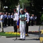 Искандарбек Даиров на линейке скорби и памяти